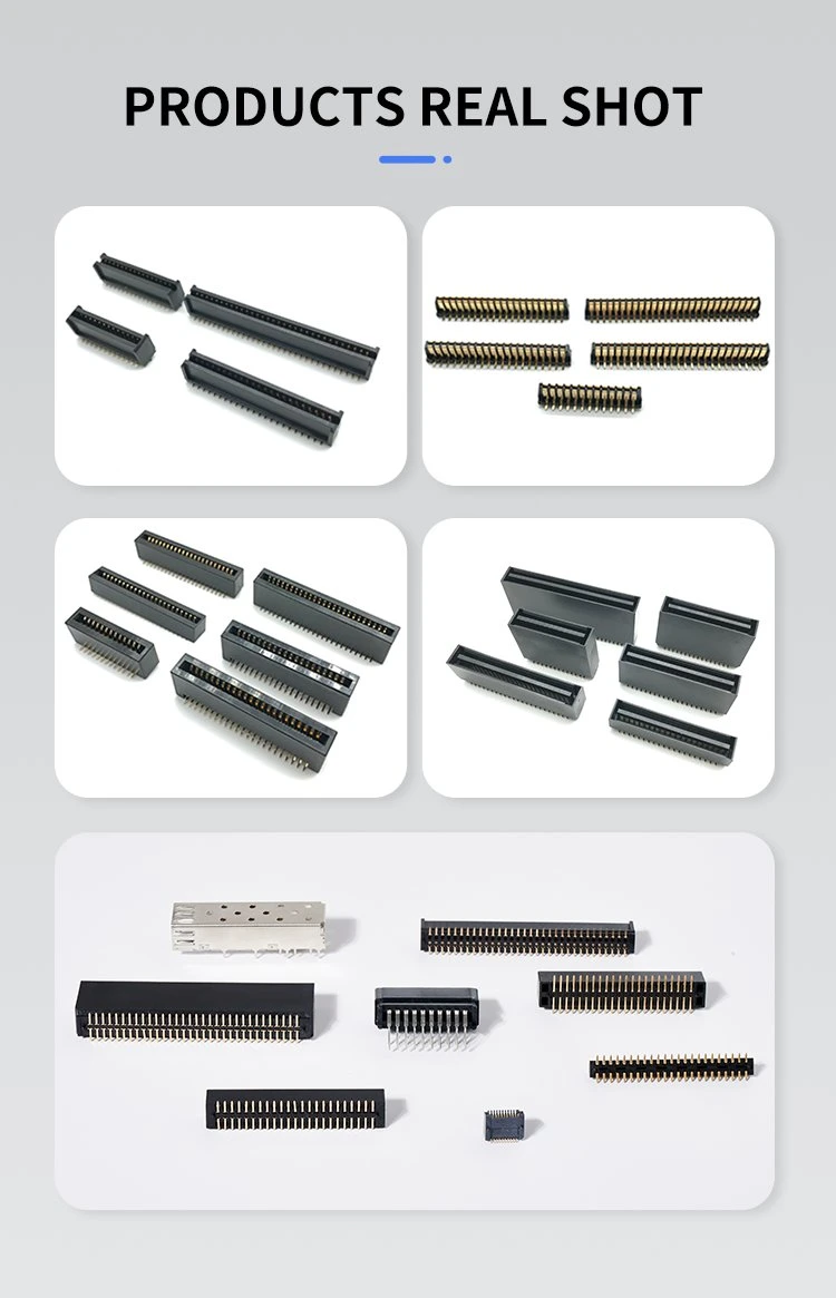 Custom Card Edge Connector Available in High Operating Temperatures From -40° C to 125° C PCB Connector