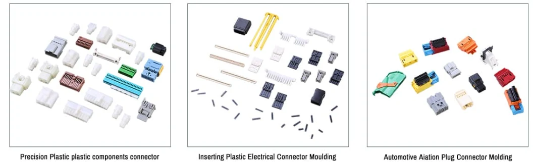 ODM and OEM Connector Injection Mold PVC Pet PA Molding with for Automobiles Communications Computers