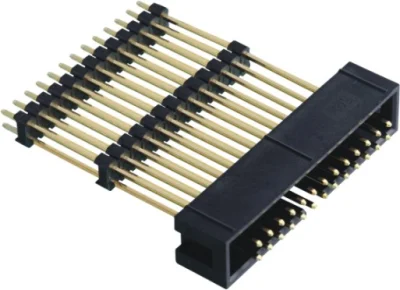 Тип разъемы ввода-вывода SMT, наклон 2,54 мм, заголовок коробки UL94V